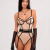 Body buduarowe Sand & Onyx – Architectural Contour Bodysuit