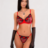 Komplet buduarowy Scarlet Vendetta – Crimson Noir Ensemble