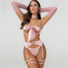 Komplet bielizny Scarlet Bow – Crimson Passion Set
