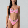 Komplet bielizny koronkowej Candy Jewel – Pink Floral Embroidery