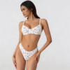 Komplet buduarowy Meadow Breeze – Ribbed Floral Set