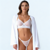 Komplet buduarowy Arctic Mist – Delicate Mesh Set
