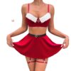 Komplet bielizny satynowej Nightmare Before Christmas – Red