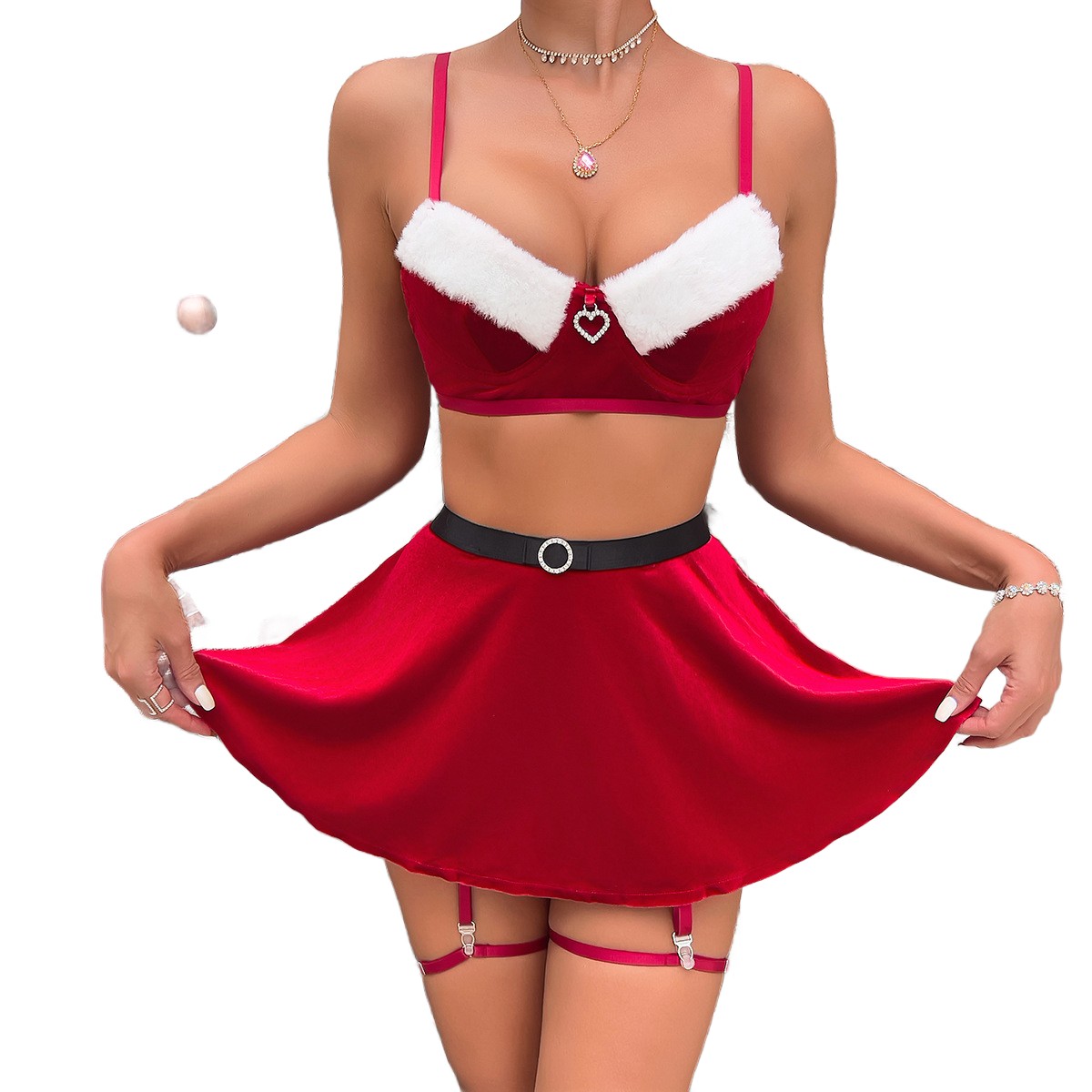 Komplet bielizny satynowej Nightmare Before Christmas – Red 68bbf3b218ec7e7be8838416ffbd98a0