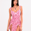 Halka buduarowa Rosé Garden – Romantic Floral Chemise