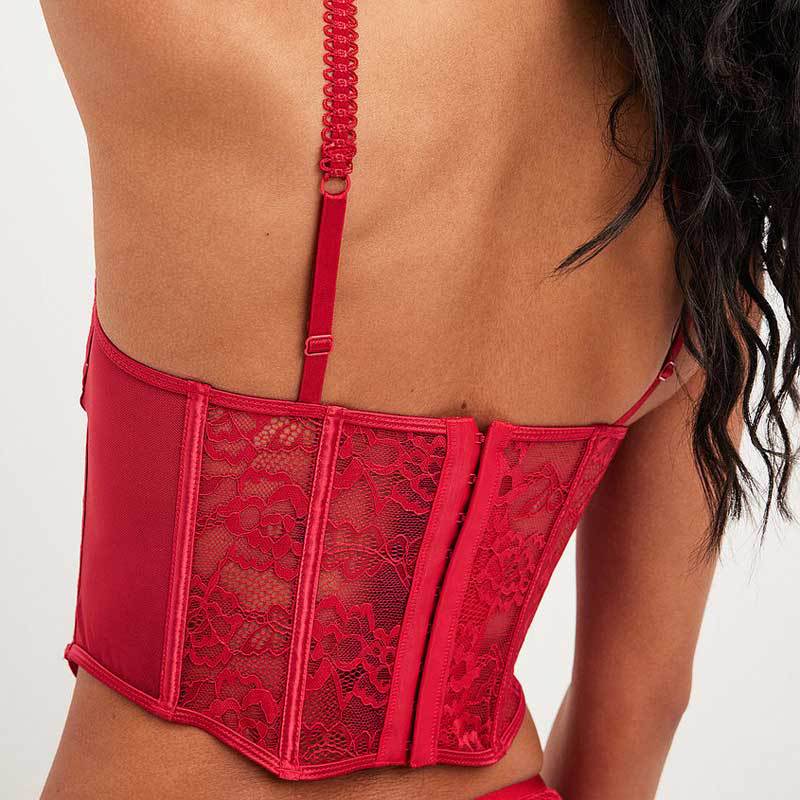 Komplet buduarowy Ruby Muse – Lace Corset Ensemble 3f67d5e9934d81f48fc273d1876f77a8