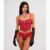 Komplet buduarowy Ruby Muse – Lace Corset Ensemble